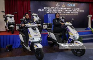 Penyerahan E-Bike Kepada Polis Selangor