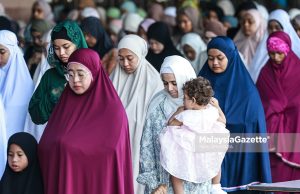 Solat Sunat Aidiladha di Masjid Putra