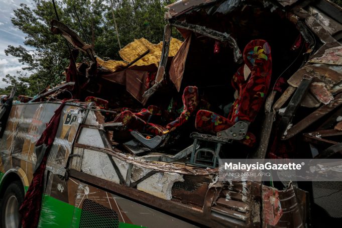 MANGSA NAHAS KEMALANGAN PELAJAR UPSI DI GERIK