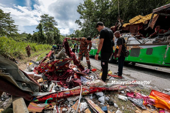 MANGSA NAHAS KEMALANGAN PELAJAR UPSI DI GERIK