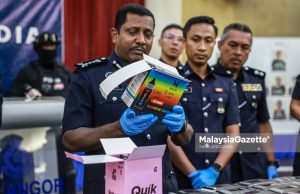 Cecair vape bercampur dadah bernilai RM4.9 juta dirampas