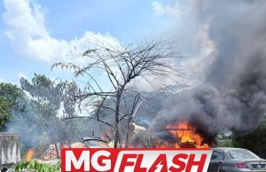 19 Kambing Rentung, 4 Kenderaan Musnah #MGFlash