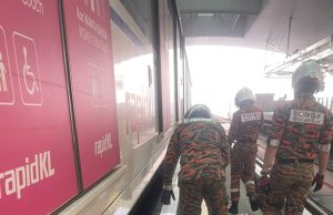 Penumpang jatuh landasan, tren kawasan Puchong dihentikan