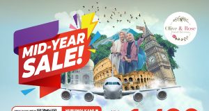 Mid Year Sales promo Olive & Rose Travel pelancongan melancong Eropah domestik China ASEAN destinasi pelancongan