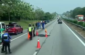 Wanita maut, empat kanak-kanak cedera termasuk seorang parah MPV rempuh pembahagi jalan