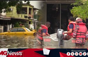 Taman Bukit Kemuning Dilanda Banjir Kilat