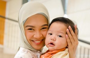 Nabila kongsi wajah Baby M buat pertama kali