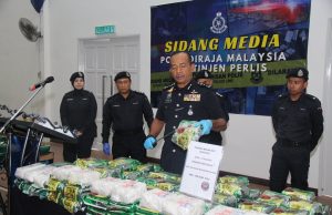Polis Perlis rampas 365kg syabu bernilai RM13.14 juta, seorang lelaki ditahan