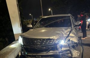 Lima parah dalam kemalangan babitkan lima kenderaan