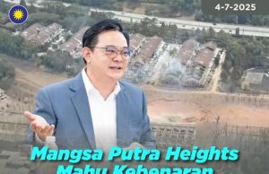 Letupan paip gas Putra Heights: Penduduk mahu kebenaran, bukan rumusan NFA – MCA