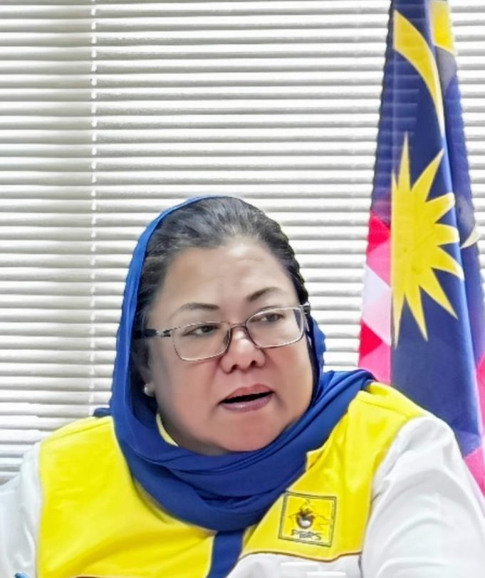 Ketua Pergerakan Wanita Parti Bersatu Rakyat Sabah (PBRS), Datin Zainon Kayum Khan.