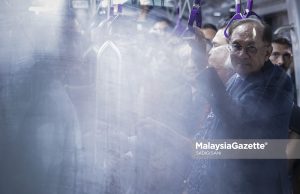 PM Gembira Tinjau Hari Pertama Operasi Aerotrain