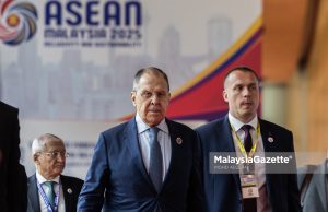 Tarif AS ke atas negara lain adalah satu bentuk sekatan – Menteri Luar Rusia