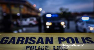 Garisan kuning polis