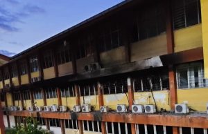 Pejabat SMA Persekutuan Kajang terbakar