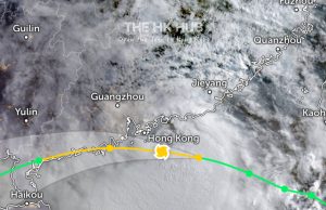 Hong Kong axes flights, classes as Typhoon Wipha nears