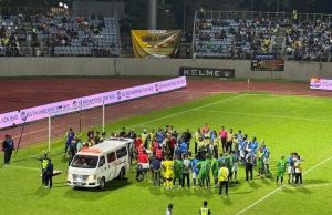 Firos Mohamed meninggal dunia ketika beraksi di stadium
