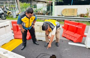 Jalan ‘berlubang’ akibat culvert pecah siap dibaiki minggu depan – JKR