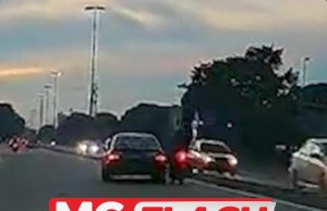 Penunggang Motosikal Cedera, Dihimpit Kereta Di Lorong Kanan #MGFlash