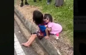 Dua beradik di tepi jalan bukan kes buang anak