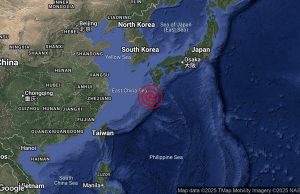 Gempa bumi 5.4 magnitud gegar pulau barat daya Jepun
