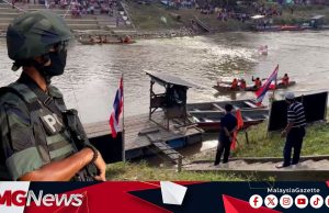 Kawalan Ketat PGA Sempena Lumba Perahu Muhibbah Di Sungai Golok