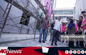 Siapa Buang Sampah Diberi Uniform Hijau Bantu Pekerja Cuci Longkang Selama 12 Jam