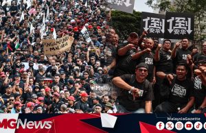 Dataran Merdeka Dibanjiri Warna Hitam