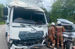 Wanita dan bayi perempuan maut, lima cedera kemalangan di Lebuhraya Timur-Barat