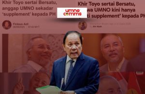 UMNO Negeri Sembilan sangkal dakwaan parti itu `menyorok bawah ketiak PH’