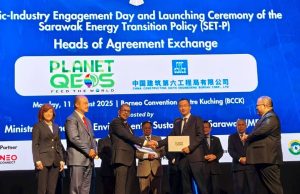 Planet QEOS meterai perjanjian RM2.32 bilion projek tenaga hijau di Baram