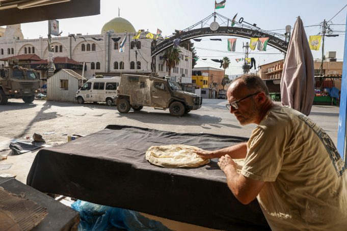 PALESTINIAN-ISRAEL-CONFLICT-RAID