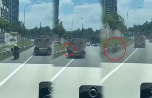 Pemandu lori ditahan bantu siasatan motosikal dirempuh di lorong kecemasan