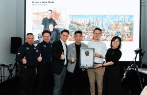 Karya mural Feruni diiktiraf ukiran jubin terbesar oleh MBOR
