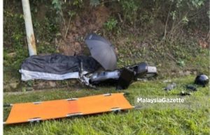 Eksekutif Jualan maut motosikal terbabas di Bera