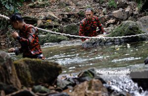 Operasi Mencari Lelaki OKU Hilang di Bukit Tabur