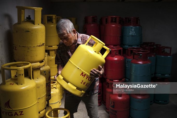 tong gas LPG gambar hiasan