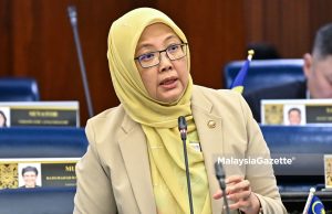 Menteri di Jabatan Perdana Menteri (Wilayah Persekutuan) yang juga Ahli Parlimen Sekijang, Datuk Seri Dr Zaliha Mustafa pada Mesyuarat Kedua Penggal Keempat Parlimen ke-15 di Dewan Rakyat, Parlimen. Foto JABATAN PENERANGAN MALAYSIA, 26 OGOS 2025.