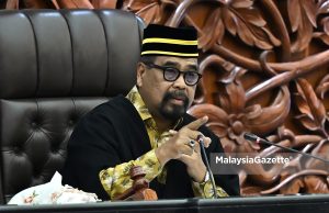 Timbalan Yang di-Pertua Dewan Rakyat, Datuk Ramli Mohd Nor pada Mesyuarat Pertama Penggal Keempat Parlimen ke-15 di Bangunan Parlimen, Kuala Lumpur. Foto JABATAN PENERANGAN MALAYSIA, 27 FEBRUARI 2025.