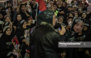 Lebih 200 orang hadir Himpunan Zara Qairina malam ambang merdeka