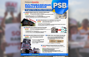 RUU Pembangunan Semula Bandar RUU PSB URA Urban Rejuvenation Act KPKT