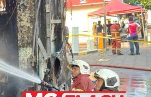 Tiga Premis Perniagaan Di Johor Bahru Musnah Dijilat Api #MGFlash