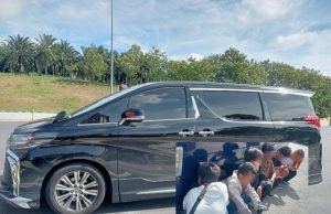 Warga Myanmar pandu Alphard bawa 5 rakan PATI ditahan JPJ