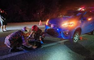 Wanita warga emas maut dilanggar ketika berjalan kaki