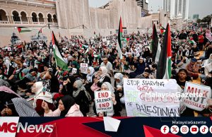 Rakyat Pelbagai Kaum Penuhi Dataran Merdeka Bersolidariti Demi Gaza