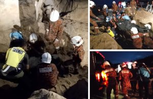 Lelaki maut tertimbus ketika korek tanah
