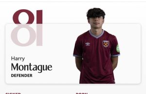 West Ham sahkan Harry Montague layak wakili Malaysia
