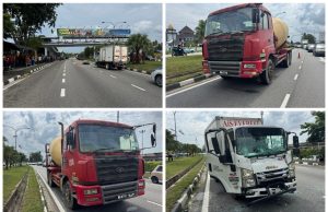 Pelajar Universiti UCYP maut dalam nahas tiga buah lori