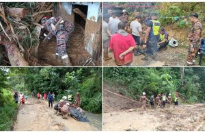 Warga emas tertimbus tanah runtuh ditemukan maut