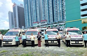 Johor terima 20 ambulans baharu